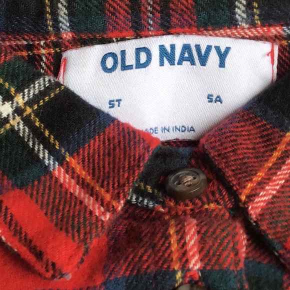 Long Sleeve Tiered Flannel Shirt Dress - Picture 8 of 10